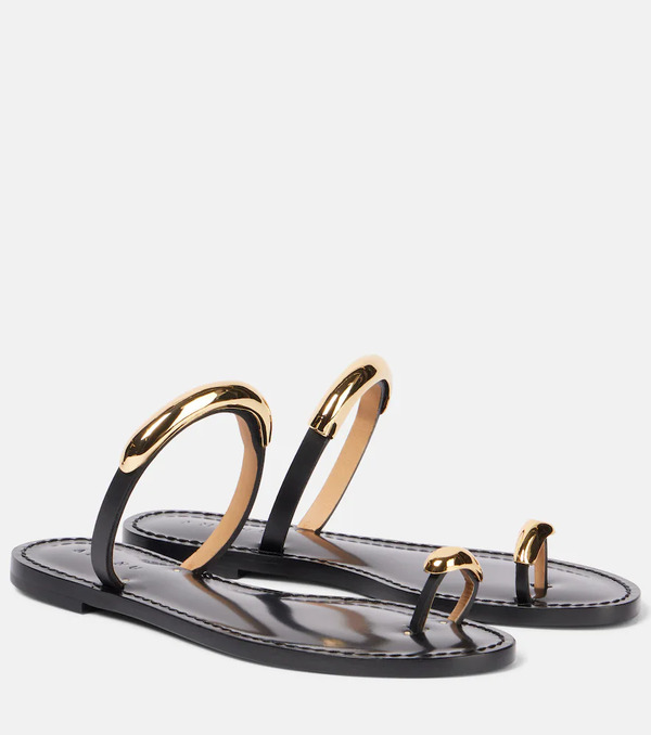  Amanu Amanu Samburu Leather Sandals 