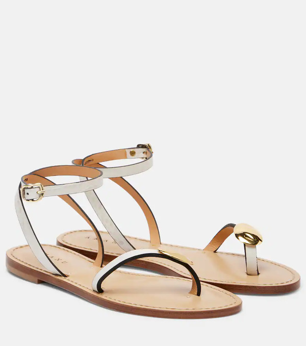  Amanu Amanu Senegal Leather Sandals 