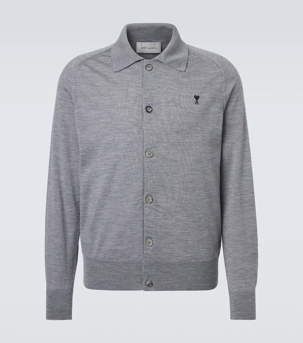  Ami Paris Ami Paris Wool Cardigan 