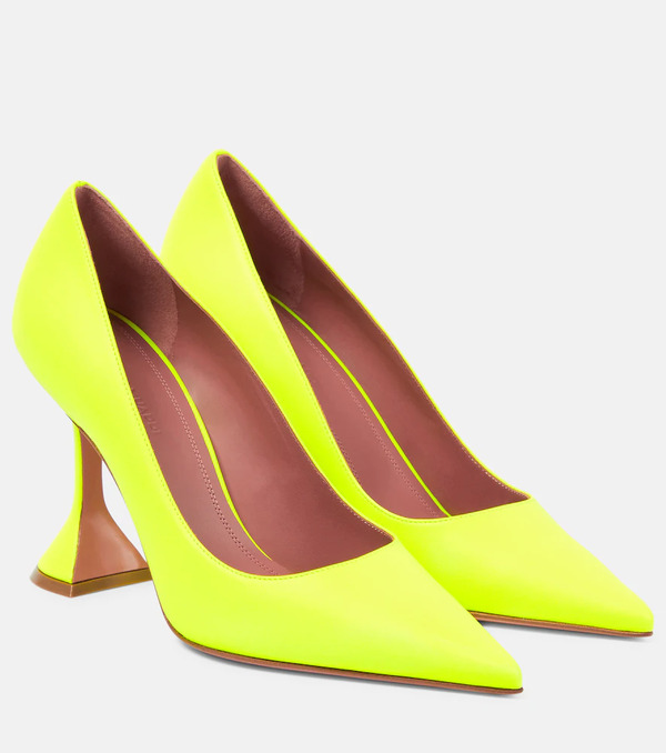  Amina Muaddi Amina Muaddi Ami Leather Pumps 