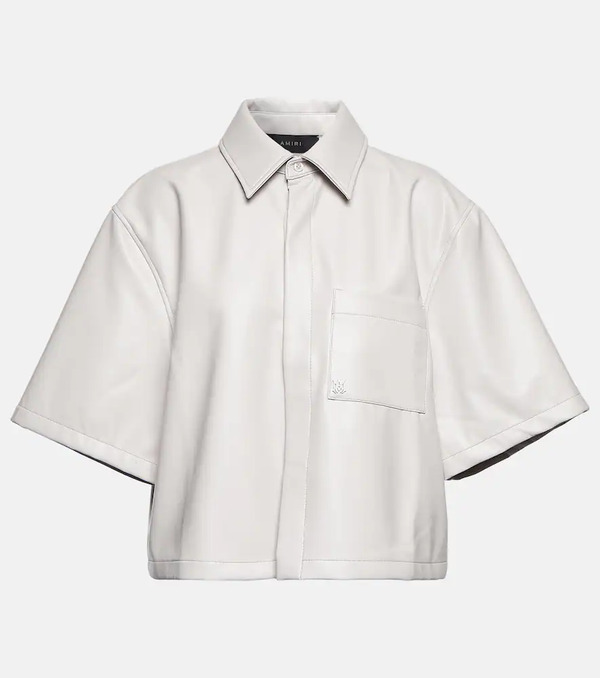  Amiri Amiri Cropped Overshirt 
