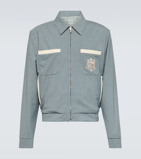  Amiri Amiri Reversible Checked Blouson 