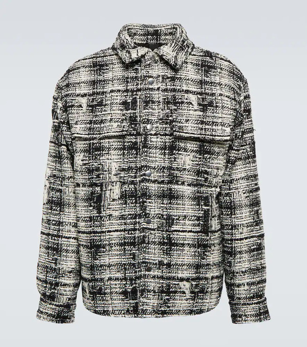  Amiri Amiri Tweed Blouson Jacket 