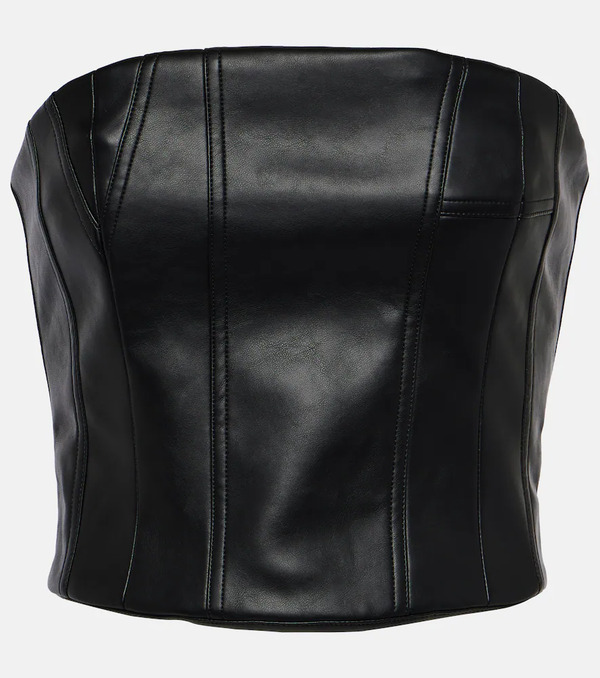  Amiri Amiri Zip-up Bustier Top 