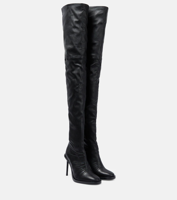  Ann Demeulemeester Ann Demeulemeester Adna Over-the-knee Leather Boots 