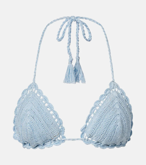  Anna Kosturova Anna Kosturova Crochet Cotton Bikini Top 