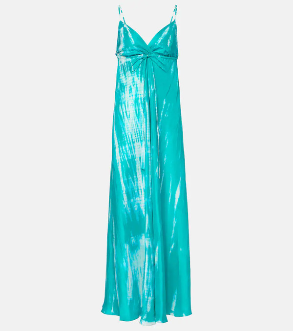  Anna Kosturova Anna Kosturova Silk Maxi Dress 