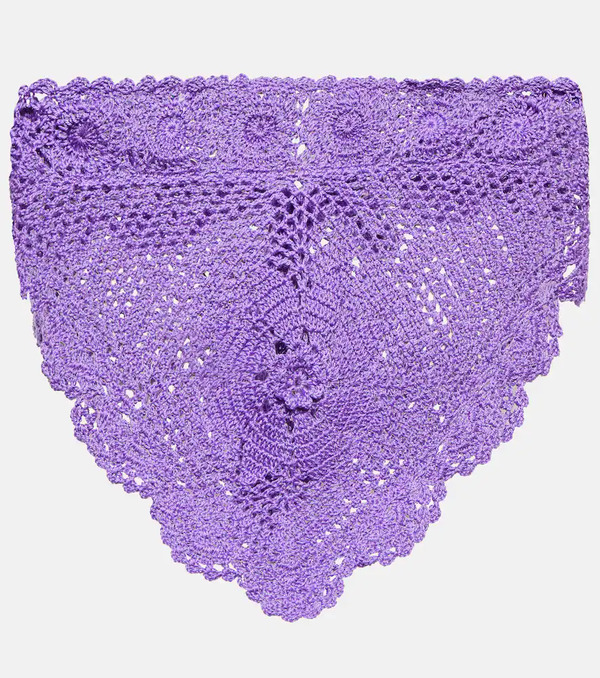 Anna Kosturova Anna Kosturova Triangular Crochet Top 