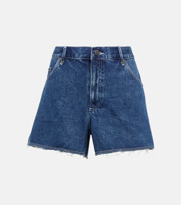  A.p.c. A.p.c. Johnny Mid-rise Denim Shorts 