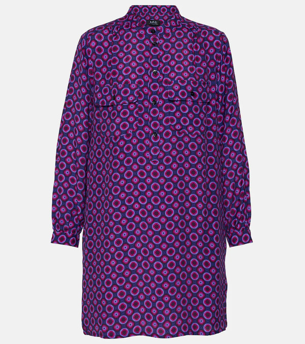  A.p.c. A.p.c. Mathilde Printed Shirt Dress 