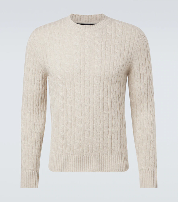  Arch4 Arch4 Cable-knit Cashmere Sweater 