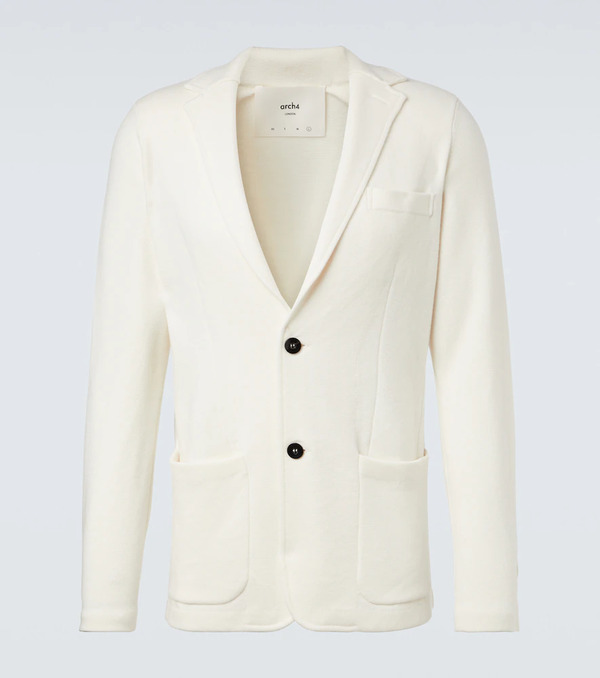  Arch4 Arch4 Mr Poole Wool And Cashmere Blazer 