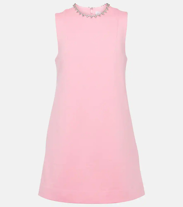  Area Area Crystal-embellished Cutout Minidress 