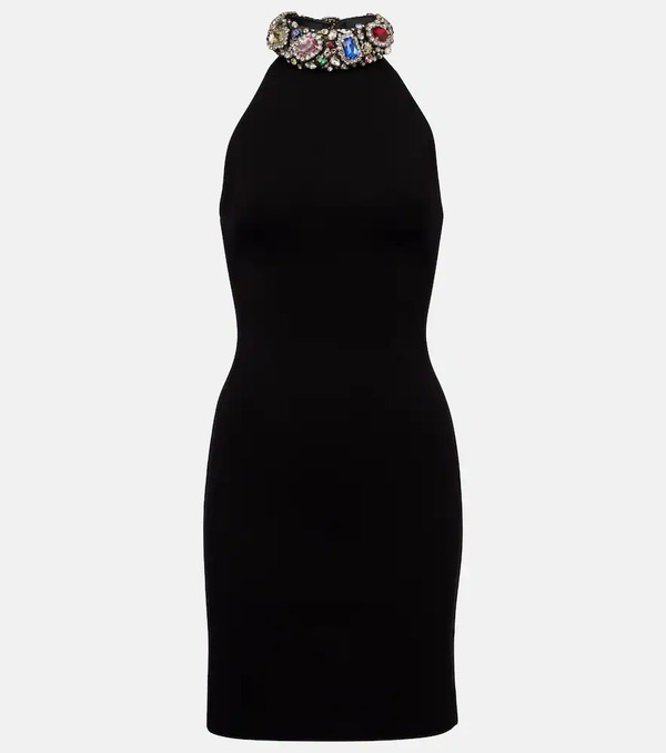  Area Area Crystal-embellished Minidress 