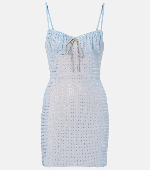  Area Area Crystal-embellished Minidress 
