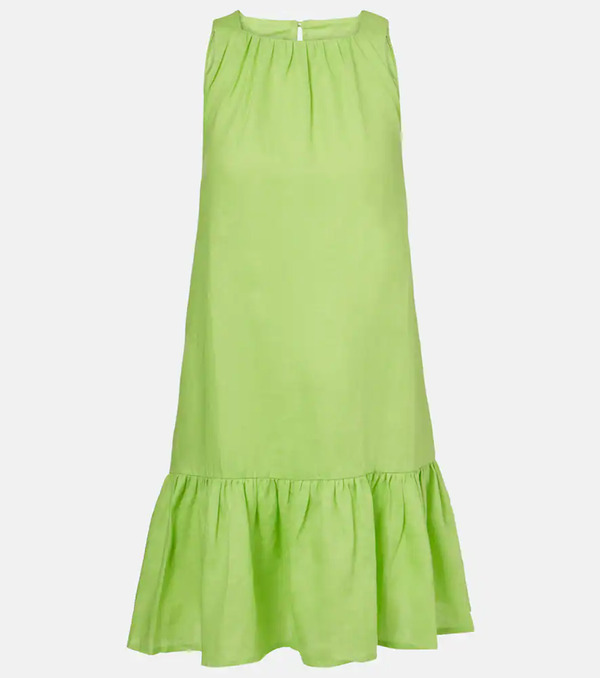  Asceno Asceno Adana Linen Minidress 