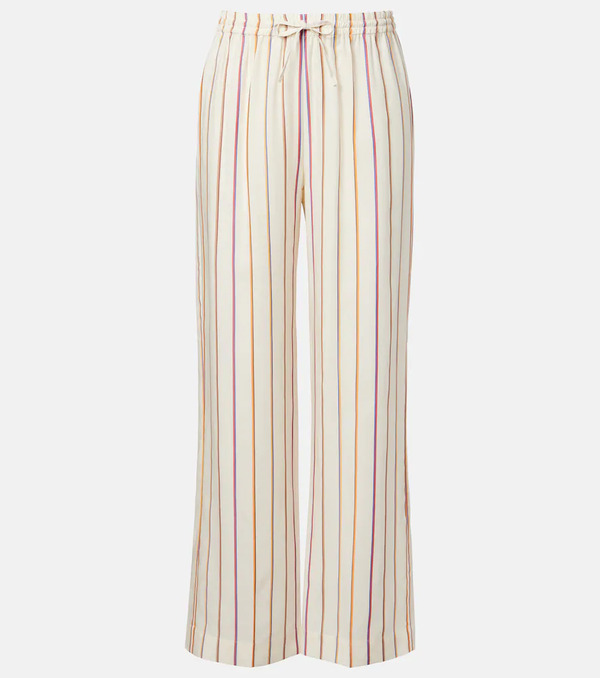  Asceno Asceno Aria Striped Straight Pants 