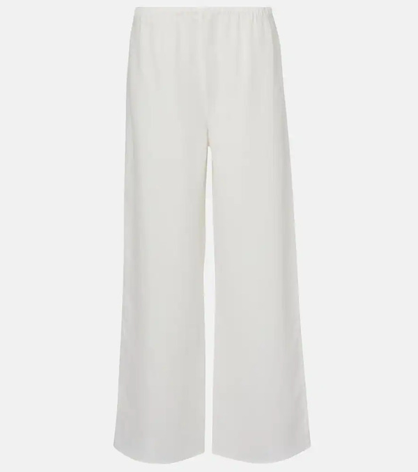  Asceno Asceno Austin Linen Wide-leg Pants 