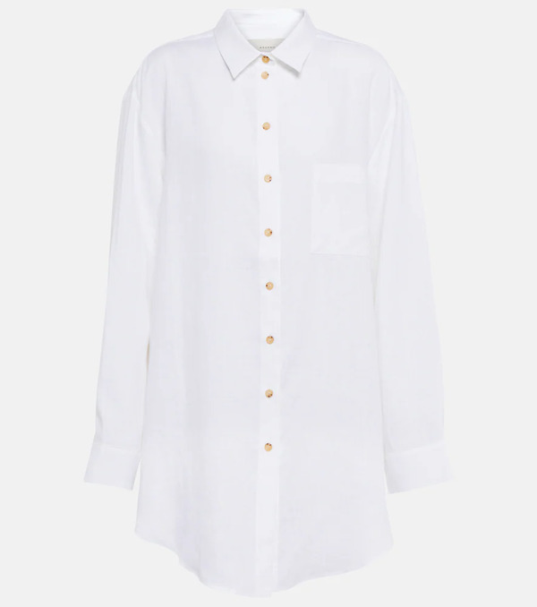  Asceno Asceno Formentera Linen Shirt 