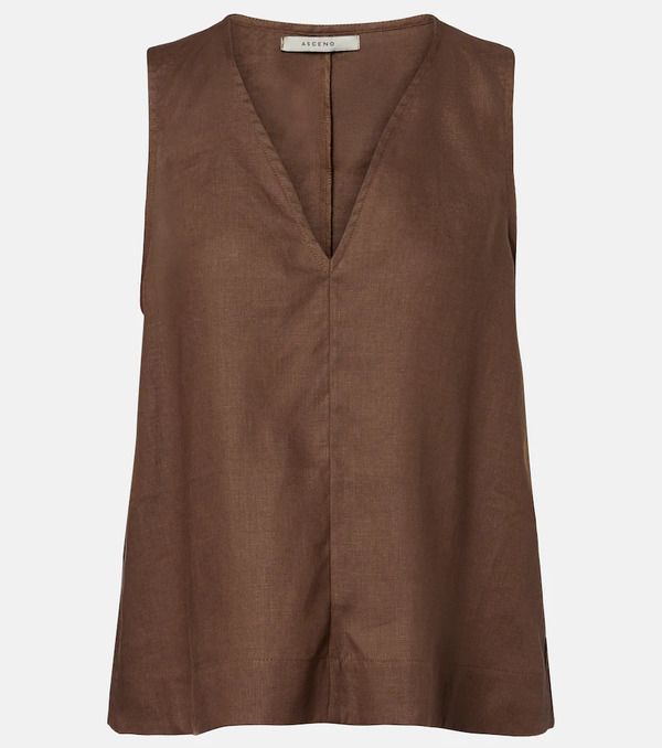  Asceno Asceno Linen Top 