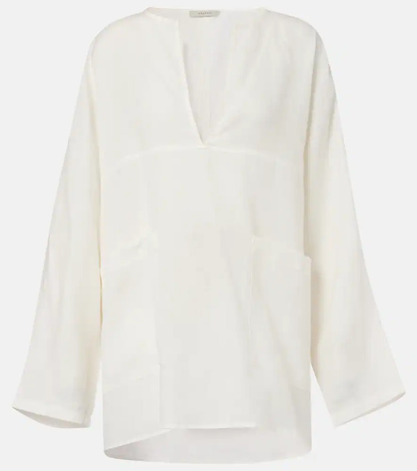  Asceno Asceno Oversized Linen Top 