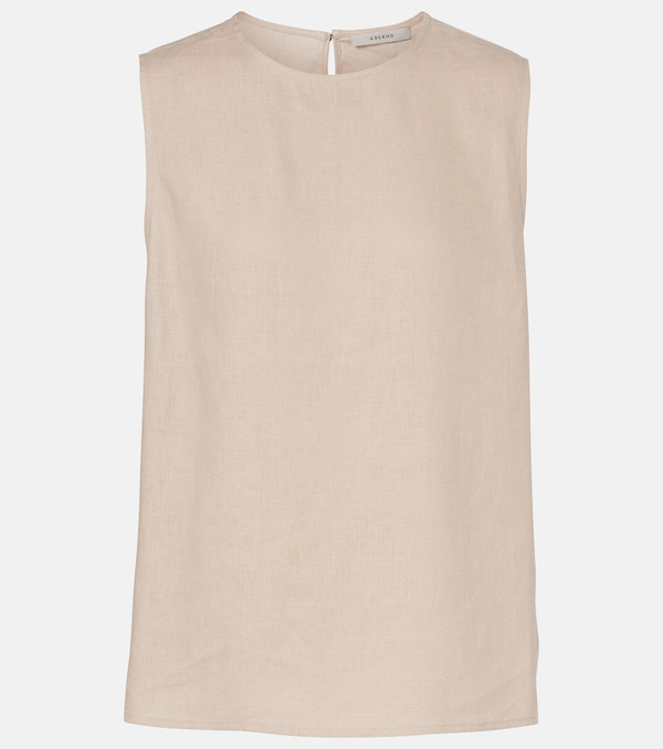  Asceno Asceno Trento Linen Top 