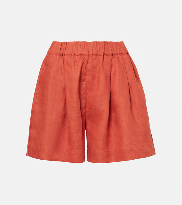  Asceno Asceno Zurich Linen Shorts 