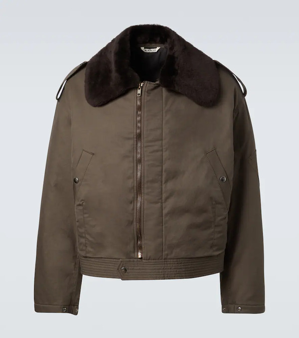  Auralee Auralee Cotton Gabardine Blouson Jacket 