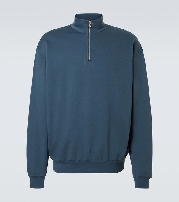  Auralee Auralee Cotton Half-zip Sweatshirt 