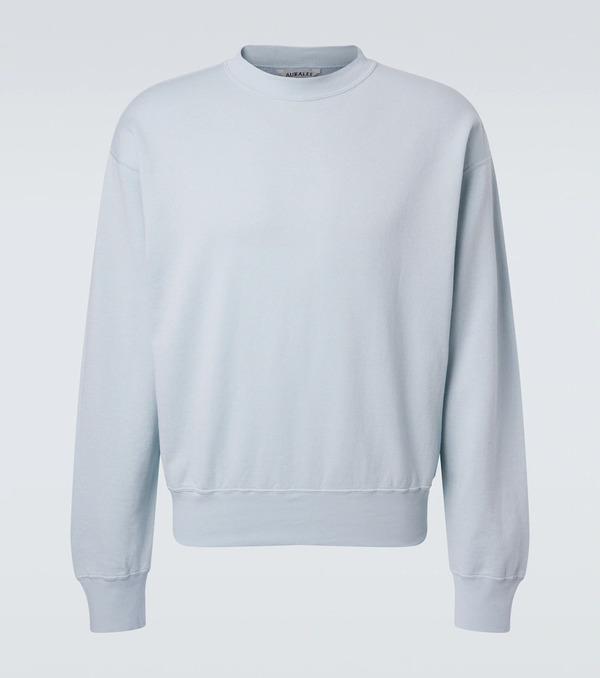  Auralee Auralee Cotton, Wool And Silk Sweatshirt 