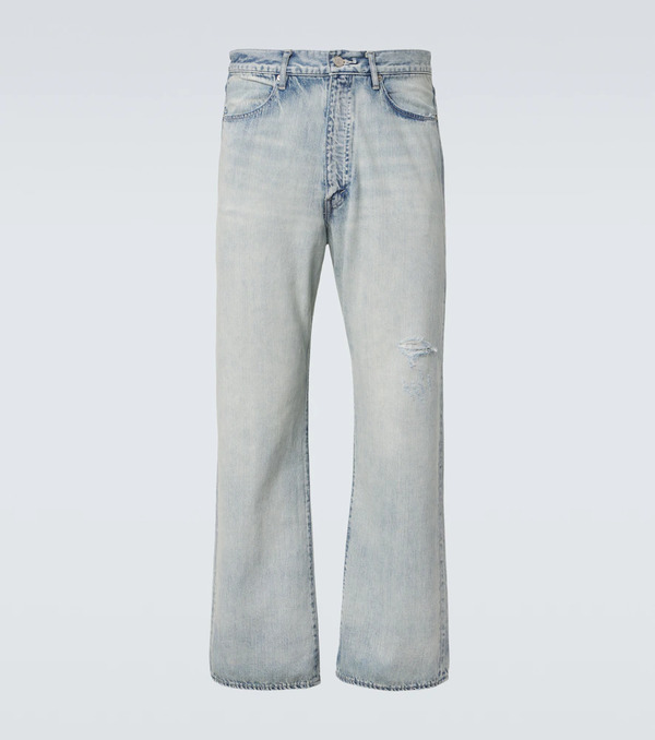  Auralee Auralee Faded Straight Jeans 