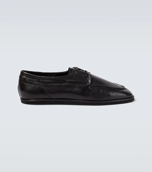  Auralee Auralee Leather Derby Shoes 