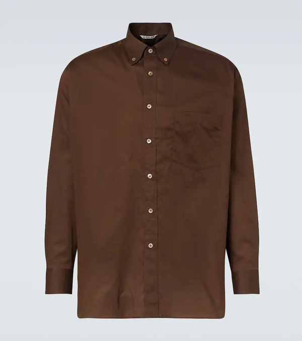  Auralee Auralee Oversized Cotton Shirt 