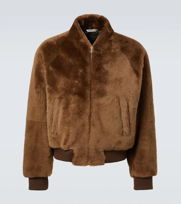 Auralee Auralee Shearling Blouson Jacket 