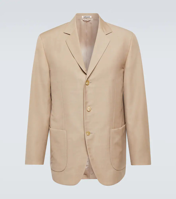  Auralee Auralee Wool And Mohair Blazer 