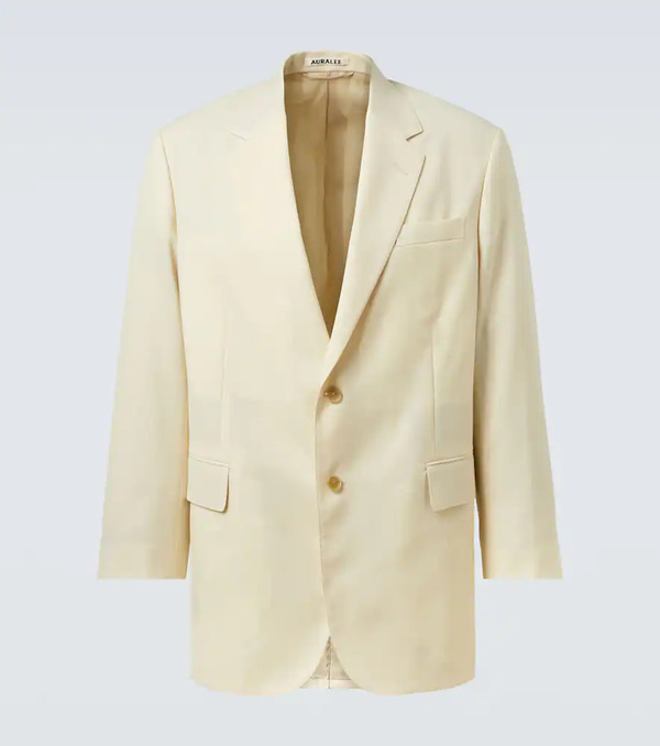  Auralee Auralee Wool And Mohair Blazer 