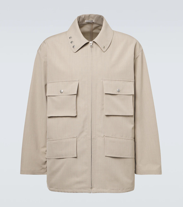  Auralee Auralee Wool Blouson Jacket 