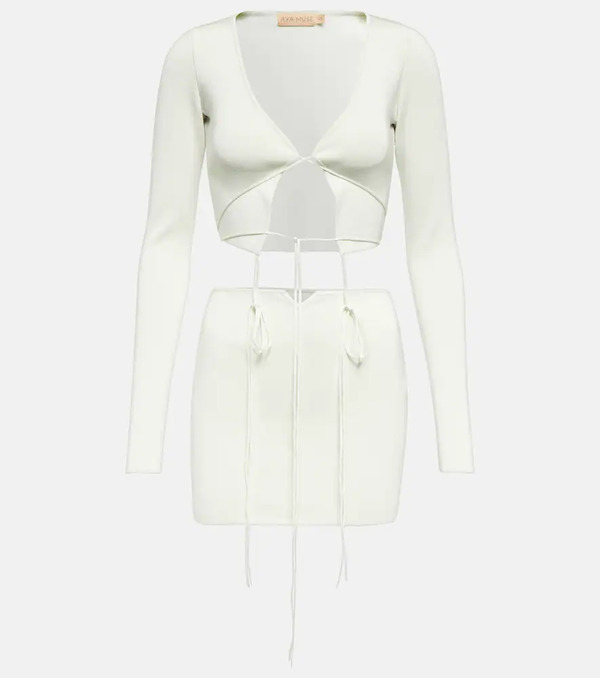  Aya Muse Aya Muse Cibari Cutout Minidress 