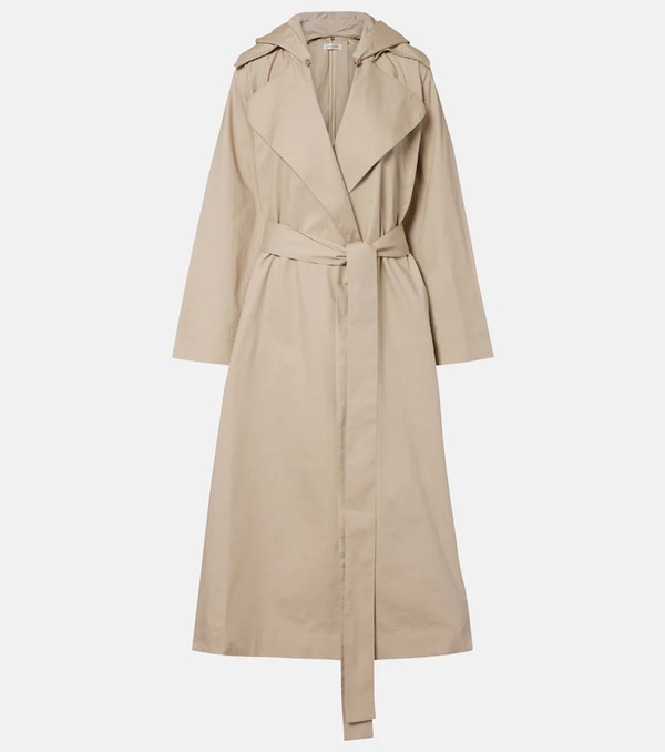  Aya Muse Aya Muse Cotton Gabardine Trench Coat 