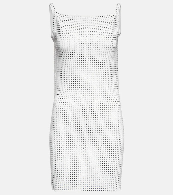  Aya Muse Aya Muse Pelina Crystal-embellished Minidress 