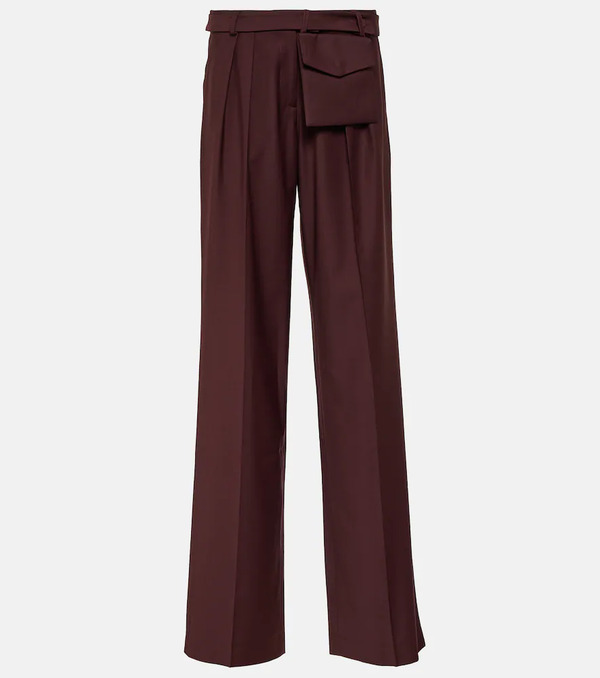  Aya Muse Aya Muse Sylvia Mid-rise Straight Wool Pants 