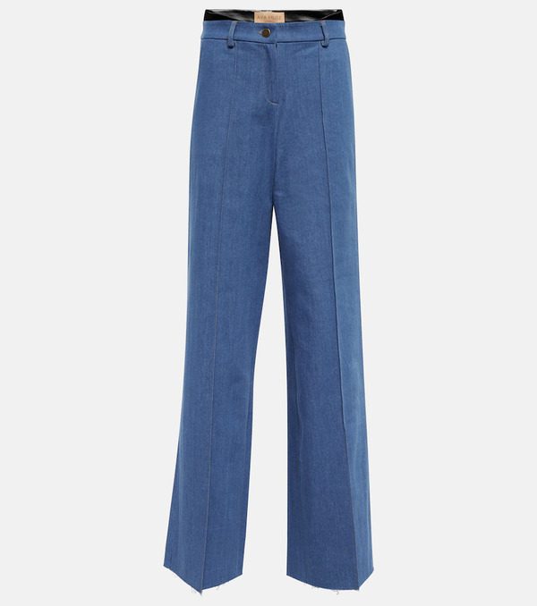  Aya Muse Aya Muse Ule Low-rise Denim Pants 