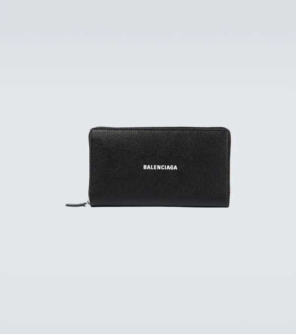  Balenciaga Balenciaga Cash Leather Wallet 