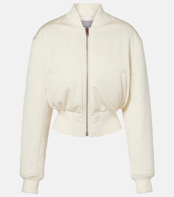  Balenciaga Balenciaga Cropped Bomber Jacket 