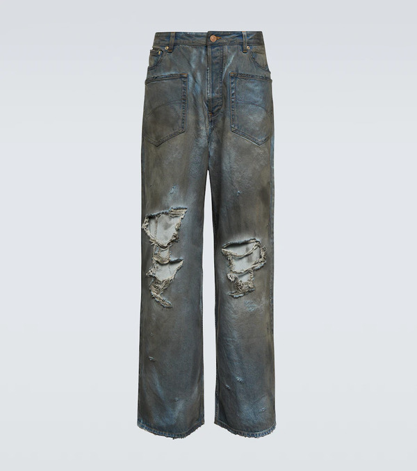  Balenciaga Balenciaga Distressed Jeans 
