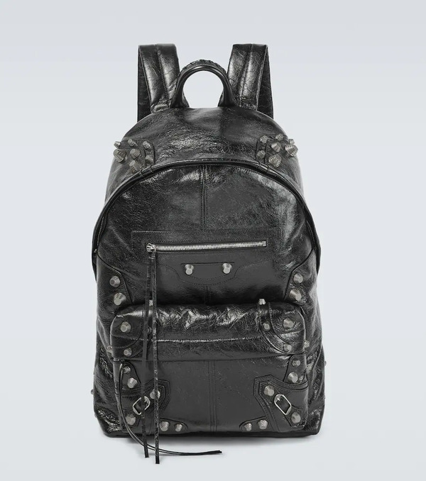  Balenciaga Balenciaga Le Cagole Leather Backpack 