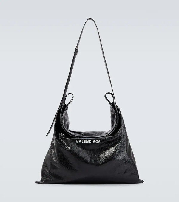  Balenciaga Balenciaga Leather Shoulder Bag 