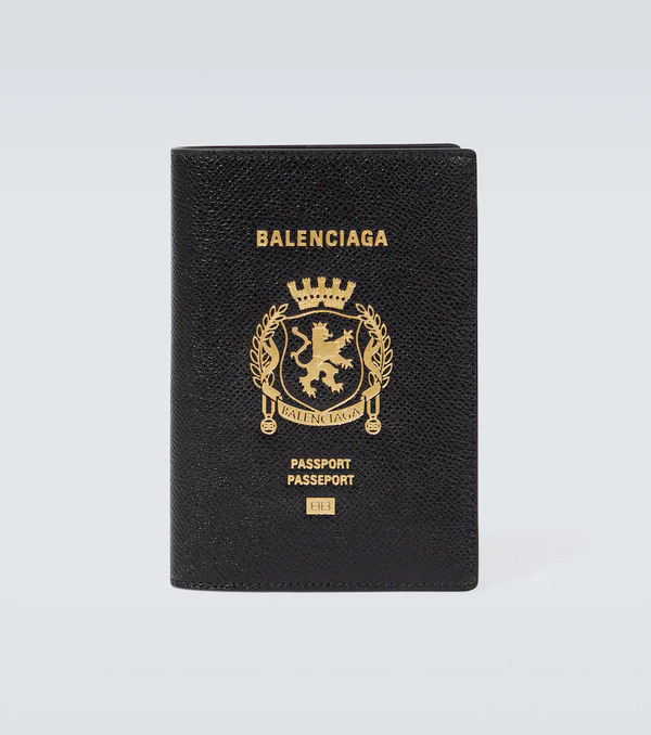  Balenciaga Balenciaga Logo Passport Holder 