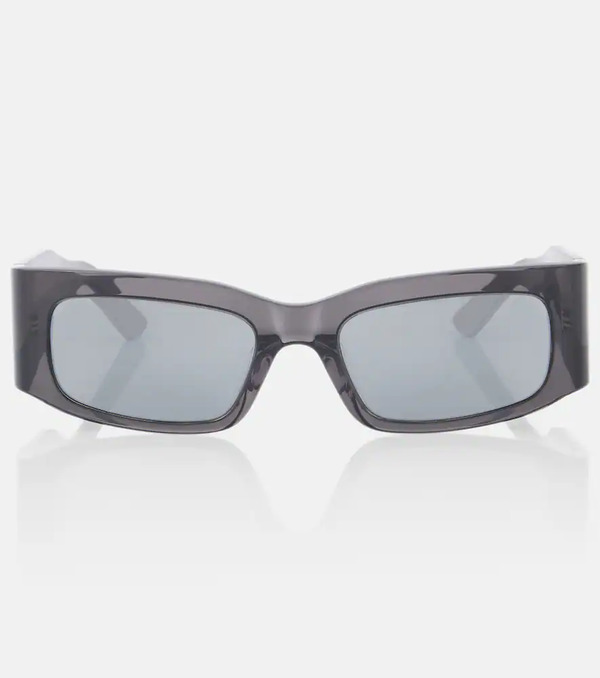  Balenciaga Balenciaga Logo Rectangular Sunglasses 