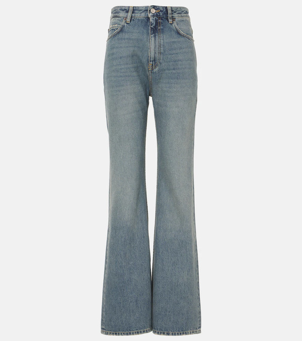  Balenciaga Balenciaga Mid-rise Flared Jeans 